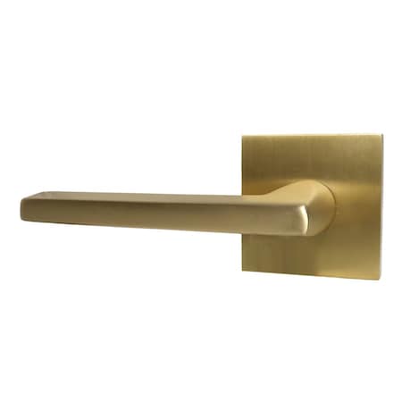 Emtek Satin Brass Passage 5110HLOUS4LH 5110HLOUS4LH